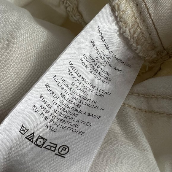 Free People We the Free Dreamweaver Maxi Skirt size M Beige Ivory Tiered Buttons - Picture 8 of 9